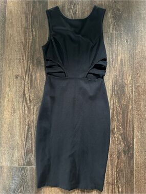 Windsor Black Cutout Mini Bodycon Dress